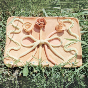 Piccolo ornamento floreale ispirato a Belvedere Fogliense